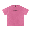 DEADLIGHT SIGNATURE LOGO TEE - SNOW WASHED PINK