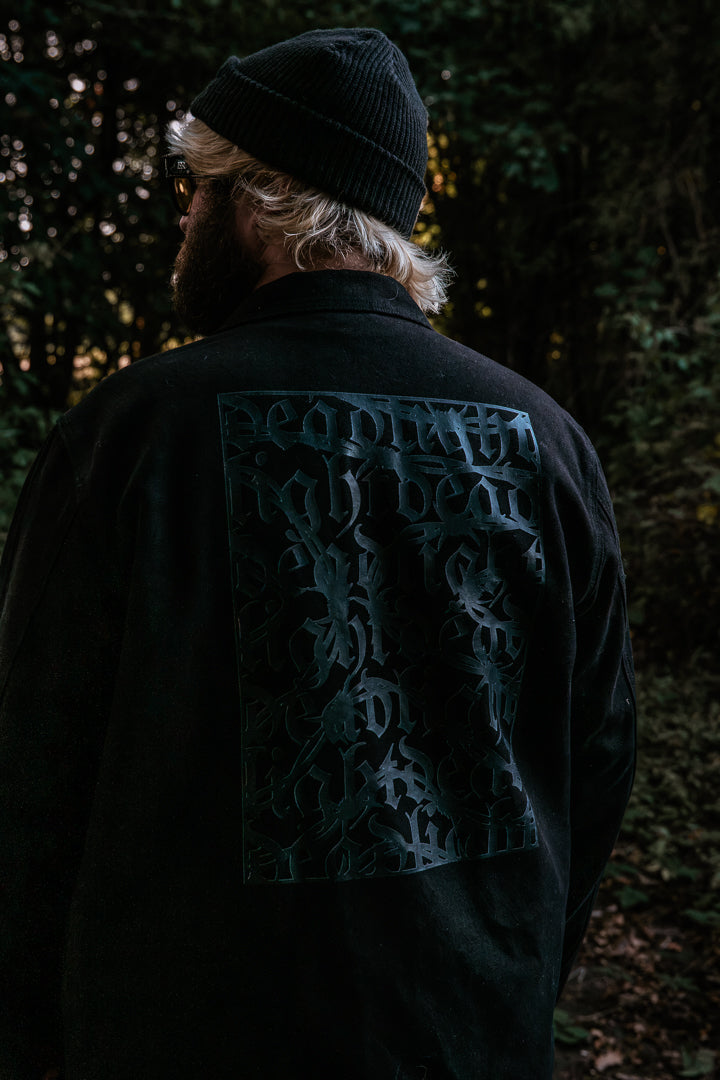 DARKER STILL CHORE JACKET - BLACK