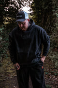 DARKER STILL BARBED WIRE HOODIE - BLACK