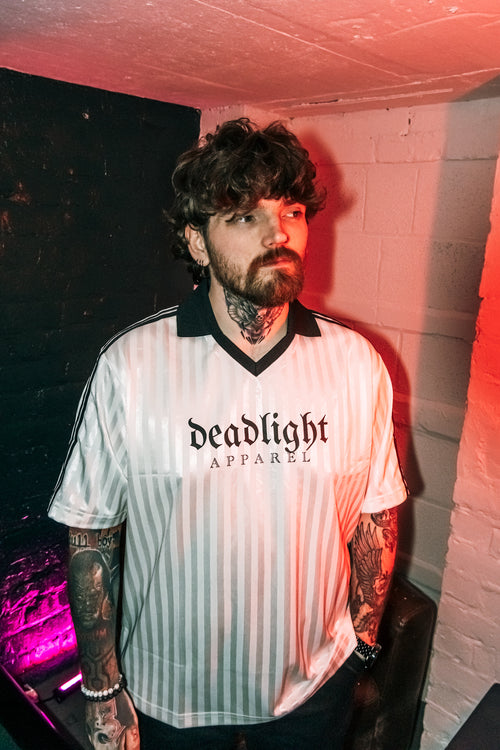 DEADLIGHT APPAREL SOCCER SHIRT - WHITE