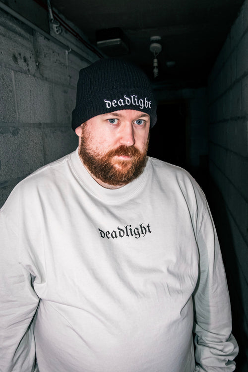 DEADLIGHT LOGO BEANIE - BLACK
