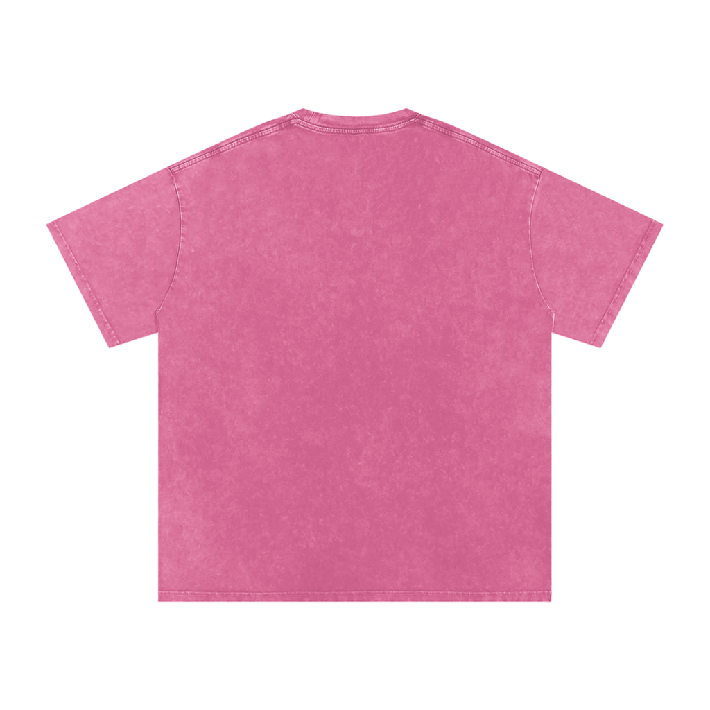 DEADLIGHT SIGNATURE LOGO TEE - SNOW WASHED PINK
