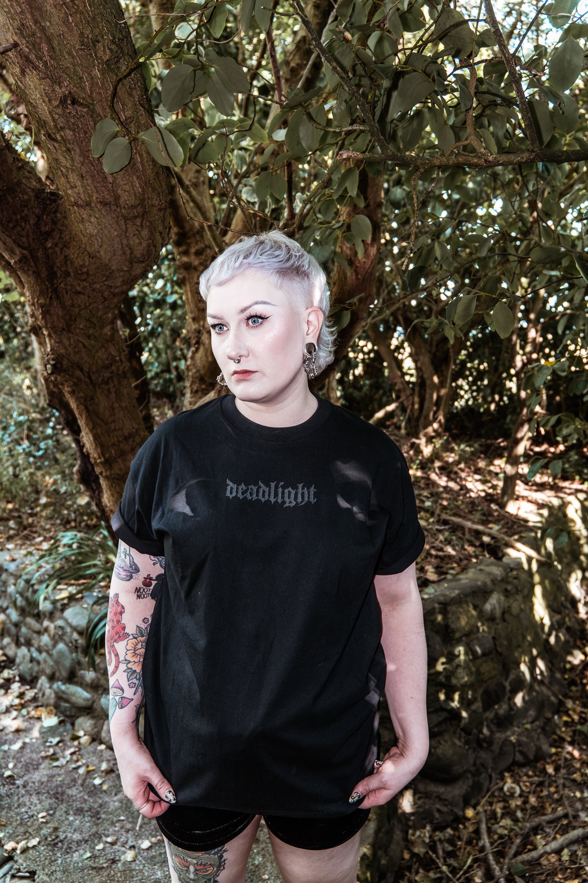 DARKER STILL TEE - BLACK