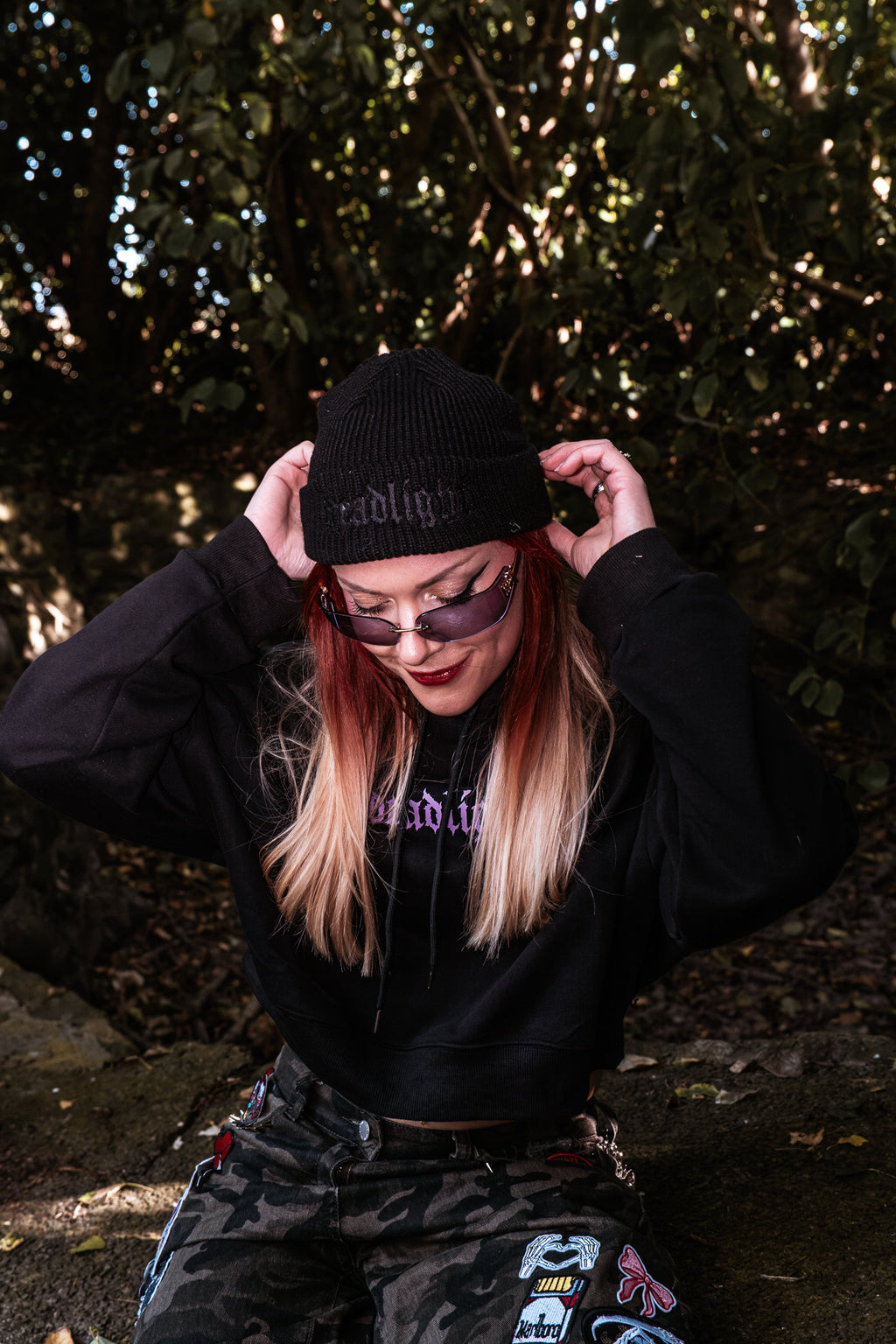 DARKER STILL BEANIE - BLACK