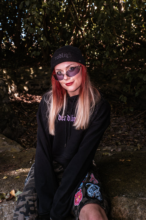 DARKER STILL BEANIE - BLACK